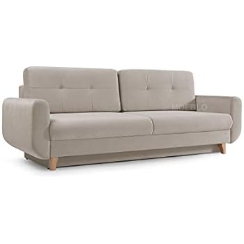 korb.outlet Edles Wohnzimmer Schlafsofa Rattan-Sofa Prince 3-Sitzer