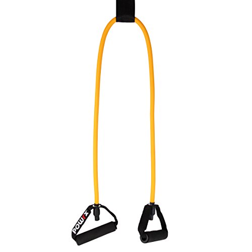 Fitness/Toning Tube Profi für Gymnastik Yoga Pilates mit Türanker in versch. Stärken Expander Professional Body Résistance Band/Seil - 5