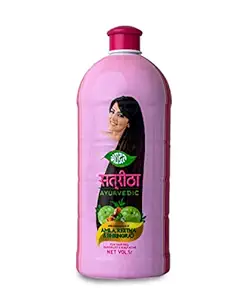 Meghdoot Satreetha Shampoo 1L for Hairfall, Dandruff and Scalp Acne