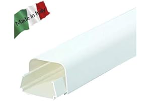 Vecamco Clima Plus, Canalina clima, Bianco, 65 x 50, Barra 2 m