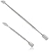 Cuticle Pusher and Nail Cleaner Set by Malva Belle - Premium Manicure Tools - Professional Cuticle Remover - High Quality Nail Care Set - Stainless Steel