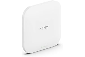 Netgear Punto de acceso WiFi 6 WAX620 - Access point con velocidad AX3600 de doble banda (hasta 256 dispositivos, 1 puerto LAN Ethernet 2.5G, 802.11ax, Gestión Remota Insight, PoE+) blanco
