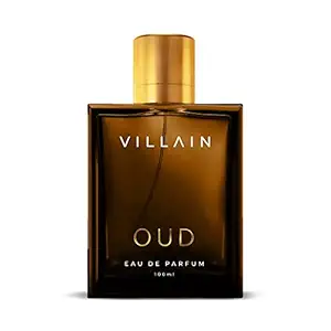 VILLAIN OUD Eau De Parfum For Men, 100ml | Premium Luxury Perfume | Long Lasting Fragrance