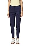 arten von hosen Passform: WOMEN Straight ESPRIT Collection Damen Hose 029EO1B007 Blau (Navy 400) W38/L30(Herstellergröße: 38)