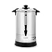 Produktbild Klarstein Excelsa Kaffeemaschine Rundfilter-Kaffeemaschine - Volumen: ca. 30 Tassen, Warmhalte-Funktion, externe Pegel-Anzeige, Edelstahl-Gehäuse, Deckel mit Verschlussvorrichtung, silber