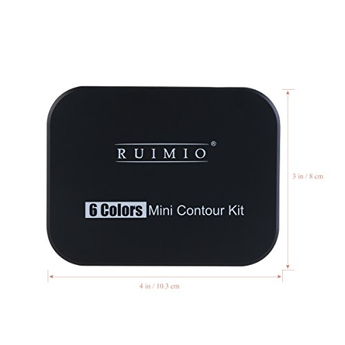 RUIMIO Contouring Palette Tragbar Creme Contour Kit – 6 Farbtöne - 4
