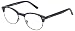Faddish Full Rim Oval Unisex Spectacle Frame (BO65PTFK|47|Transparent) RS.300.00