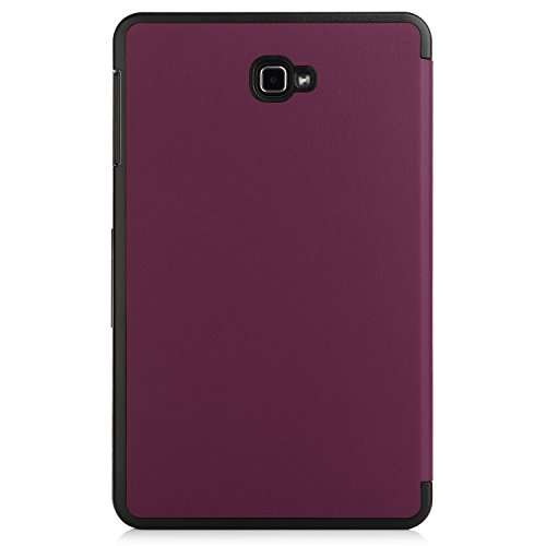 iHarbort® Premium Hülle für Samsung Galaxy Tab A 10.1 (SM-T580/T585) – Samsung Galaxy Tab A 10.1 hülle Etui Schutzhülle Case Cover Holder Stand mit Smart Auto Wake / Sleep-Funktion (Lila) - 5