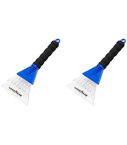 Pala Da Neve 3 In 1 Michelin MC6986 Con Raschietto Integrato - Impugnatura Antiscivolo, Plastica Resistente, Compatta Per Auto E Casa - 5
