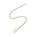 Produktbild nicerio Metall Klassische vergoldet Taschenuhr Kette Kette, Gold, 35 cm (Länge)
