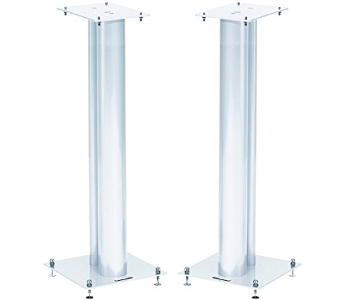 Preisvergleich Produktbild Norstone Lautsprecherständer Stylum 3, 80 cm, Weiß