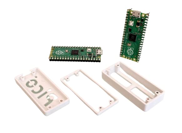 Rspbery Pi Pico Case with Header Pin | Compatible With All Rspbery Pi Pico Microcontroller Board Multicolor Case | Pack of - 1 |