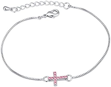 Bracelet "Croix (Swaroski Elements)