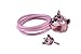Produktbild CrazySafety Leopard Fahrradschloss Mädchen, rosa