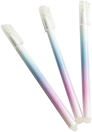 HAPPYQUDA 1pcs Gradient Erasable Gel Pen Black Ink 0.5mm Fine Point Tip School Office Stationery