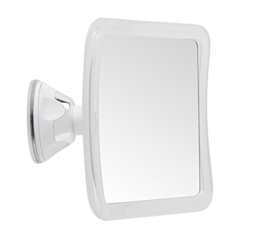 Beschlagfreier Dusch – und Rasierspiegel Mirrorvana mit Saugnapf-Befestigung, 3X Vergrößerung, 6,3 x 6,3 Zoll - 2