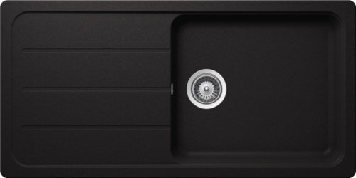 Schock Formhaus D-100L Auflage in der Farbe Nero, FOMD100LAGNE