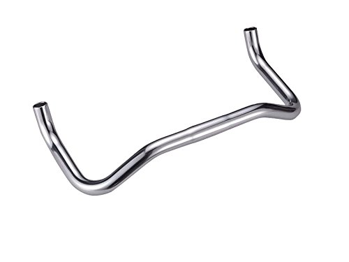 Manillar de Aluminio Plata Plateado para Bicicleta Fixie Fixed Urbano 