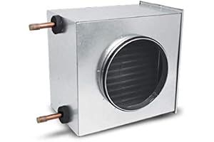 Varmvatten, värmebatteri, röruppvärmning, värmeväxlare NW 160–400 (NW 200)