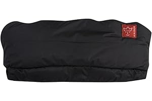 Kaiser - 65717/25 - Accessori passeggino - Manicotto scaldamani - Alaska - Nero