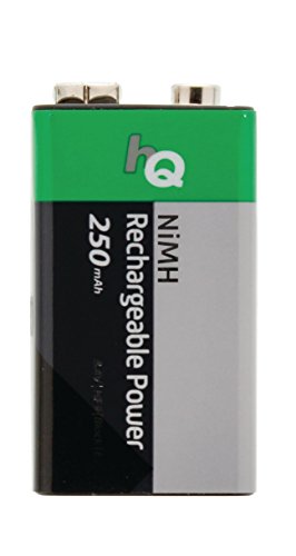 Preisvergleich Produktbild Eurosell - 2 StückPremium Block Batterie wiederaufladbar - Wiederaufladbarer NiMH Akku 250 mAh 8.4 V - HF9 - E