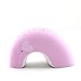 Lumitusi - Pink Elly "Easy Clean, Lullaby" Twilight Constellation Elephant Projector Night Light with Music, Rubber Finishing