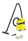 Cubeta polipropileno: 12 l Kärcher MV2 - Aspirador de agua y polvo 1000 W