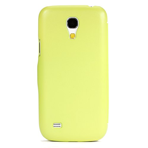Urcover® View Case Handy Schutz-Hülle | Samsung Galaxy S4 Mini | Hart Kunststoff Grün | Elegant Wallet Cover Sicht-Fenster | leichte Schale dünne Tasche - 2