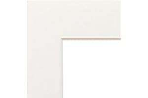 ‎PHOTOLINI PHOTOLINI Passepartout Karton, 1,5 mm, säurefrei, alterungsbeständig, Schrägschnitt - Präsentation & Schutz Ihrer Bilder und Fotos