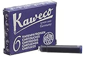 Kaweco - Cartuchos de tinta (6 unidades), color azul