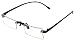 Faddish Rimless Rectangular Unisex Spectacle Frame (BO55BTEYR|50 mm|Transparent) RS.264.00