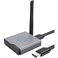 BIGTHREE® Wireless HDMI Display Dongle 4K, Wireless Receiver, Streaming Media Video/Audio/File HDMI Wireless Extender, Plug and Play, for Laptop, PC, Smartphone to HDTV Projector Monitor
