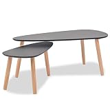 Dimensiones de la mesa más pequeña: 70 x 34,5 x 35 cm (longitud x anchura x altura)