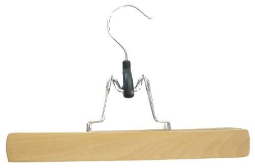 „Hagspiel“ Kleiderbügel aus Holz, Hosenbügel, 8 St. Hosenspanner, mit Filzeinlage, 25 cm lang, 28 mm hoch, Originalprodukt nur bei Hagspielshop - 2