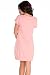 Dobranocka TM.5009 Maternity/Nursing Nightdress,Size S,Salmon