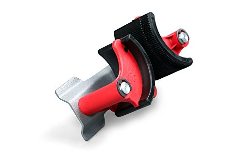 Flip Clip Duo | Universalhalterung | Skihalterung | Snowboardhalterung | Wandhalterung | Gerätehalter | Werkzeughalterung | Aus Stahl, Aluminium und Glasfaserverstärktem Kunststoff (Rot) – Bild 5