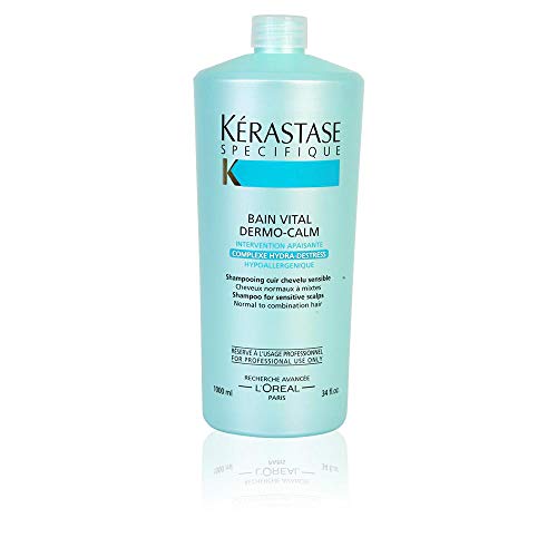 Kerastase, Bain Vital Dermo-Calm, Shampoo lenitivo, 1000 ml