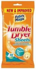 80 Tumble Dry Sheets 2 packs of 40
