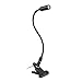 Price comparison product image Aglaia Reading Light Clip On, 4W LED Eye-Care Dimmable Touch Lamp with 3-Level Dimmer and Adjustable Gooseneck (Black)