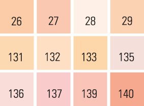 Touch Twin Marker 12er Set Hautfarben Skin Colours - 2