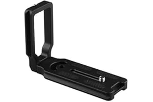 HERSMAY Soporte en L para cámara réflex digital Nikon D750 D810 D7000 D7100 D7200 D610 D800 D800E D610 compatible con Arca Swiss