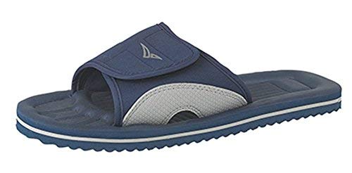 playa sandalia, ducha Mula, Sandalia en Azul Marino/Gris - Azul, 42