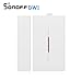 Price comparison product image Sonoff Sonoff DW1 433 Mhz Wireless Anti-Theft Door and Window Alarm Sensor for Smart Home Automation Security Alarm System, Work with RF 433 Bridge via EWeLink App (Door Moving Sensor)