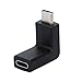 Produktbild Big-Mountain Kartenleser, USB 3.1 Typ C auf 90 Grad USB-C Stecker auf Buchse, OTG Konverter Adapter, Multi-Speicherkarten-USB-Leser High Speed Memory Card Reader (Schwarz)