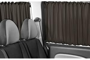 GENERIC FOR RENAULT MASTER BLACKOUT CURTAINS BLACK CHOOSE DIFFERENT VARIATIONS (Rear tailgate door)