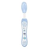 Chicco - Toothpaste Strawberry with Fluoride Brush blue