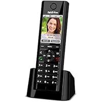 AVM FRITZ!Fon C5 DECT-Komforttelefon (hochwertiges Farbdisplay, HD-Telefonie, Internet-/Komfortdienste, Steuerung FRITZ!Box-Funktionen) schwarz, deutschsprachige Version