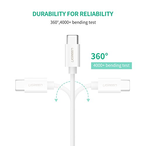 UGREEN C  ble USB C 5A Super Charge C  ble USB Type C pour Huawei P20 Pro P10 Plus Mate 10 Pro Mate 10 Porsche Design Mate 9 Pro Honor 10 Honor View 10 Mate RS Porsche Design  1M