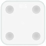 bascula xiaomi scale 3  Xiaomi Mi Scale 2 Báscula Inteligente Bluetooth Blanco Bioimpedancia Medidar IMC