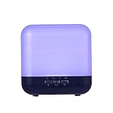 ♚ 7 Colores Luz LED：Formación de 123 colores calmantes, escoge el sitio de luz perfecto para un ambiente relajante. O una Luz de noche para cuarto de niños.